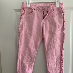Pink girl jeans